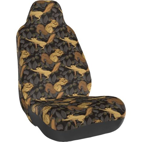 Housse de siège avant voiture, 1 pièce, tendance, rustique (1/5)