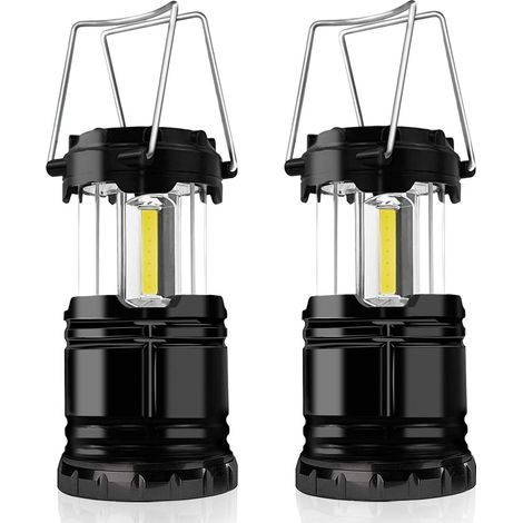 Tragbare LED-Campinglampe mit Kabel und klappbarem Haken, fürs Zelt (1/5)