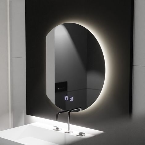 Miroir LED 54x60 Arcana Touch Systeme Desembuage Gradable (1/4)