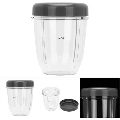 NutriBullet 900W Standmixer Ersatzteilset – Deckel und 530-ml-Becher