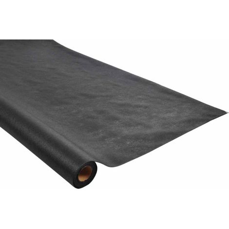 Nappe Plastique "Intissé" 1,20x10m Noir (1/2)