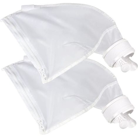 Lot de 2 Sacs de Rechange en Nylon à Fermeture Éclair pour Nettoyeur de Piscine Polaris 280 et 480 (1/4)