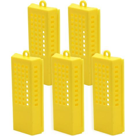 Ce kit d'apiculture comprenant des coupelles, des cages à reines et des cages d'élevage pour reines est adapté aux apiculteurs pour une meilleure utilisation des reines pour la reproduction (14 pièces (1/5)