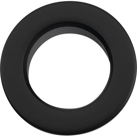 Bain de lavabo débordant. 32mm, noir