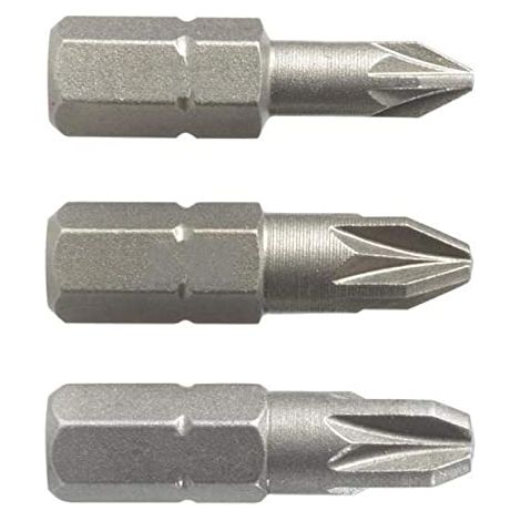 BLACK&DECKER - PIRANHA 3 INSERTI PER CACCIAVITE CON LAME POZIDRIV 25MM B&D