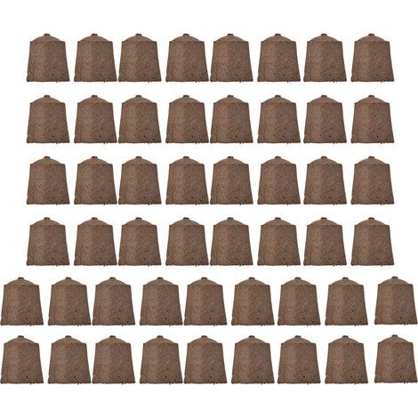 50 Stück Anzuchtstecker, Environet-Anzuchtstecker für die Hydrokultur und die Anzucht in Erde (1/5)