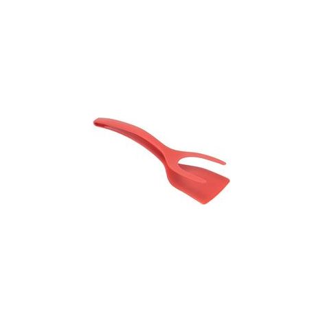 Raschietto doppio per uova strapazzate, pinze antiaderenti per alimenti, padella per uova in silicone 2 in 1, pinze per pancake e pane, spatola per grigliare, pinza per afferrare e girare il cibo (ros