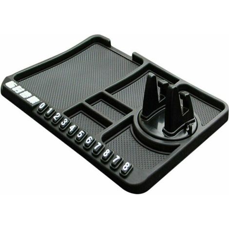 Support de téléphone portable antidérapant à 360° pour voiture, support pour smartphone de tableau de bord (Allemagne) (1/5)