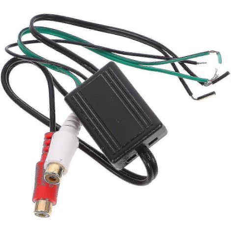 Convertisseur de sortie ligne pour subwoofer - Adaptateur RCA haut vers bas (1/2)