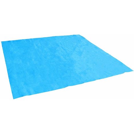 Tapis de protection bleu pour piscine – Tapis sol pour piscine hors sol 6 m × 6 m – Résistant à l’eau, antidérapant et anti-UV (1/4)