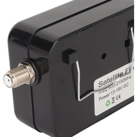 Vvikizy Trouveur de Satellite Numérique C Ku Détecteur de Niveau DB avec LNB vers Connecteur REC (1/4)