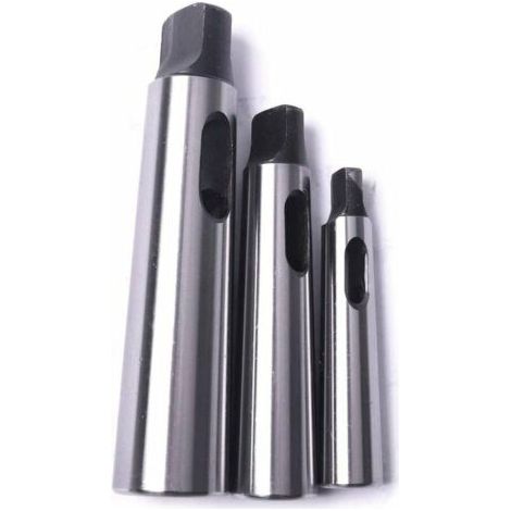 royaluxe-Cône Morse douille de perçage adaptateur de réduction pour tour à bois – Acier 45 – Précision 0,015 mm – Lot de 3 pièces