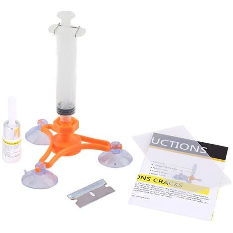 Kit de Réparation de Pare-brise pour Voiture - Outils de Bricolage pour Fissures et Résine (1/5)