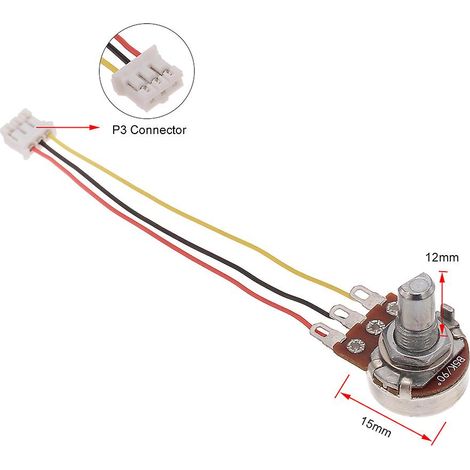 Potentiomètre rotatif pour radiocommande numérique 2,4 GHz avec émetteur intégré (1/5)
