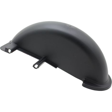 Modification of the JOG RSZ Ghost Fire 100CC motorcycle: enlarged rear fender and rear water deflector. (1/4)