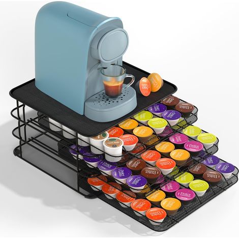 Porte-Capsules 108, 3 Tiroirs pour Dosettes (1/5)