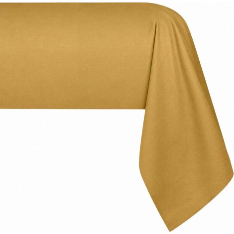 Taie de traversin Élysée en percale de coton 45 x 185 cm (1/4)