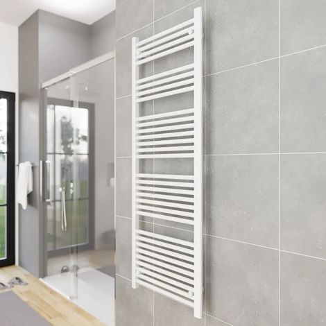 Termoarredo Scaldasalviette Idraulico 1500x550 Bianco Interasse 500 Mod. Antares (1/3)