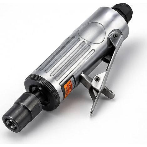 16 Pièces Meuleuse d’Angle Pneumatique,  Kit de Meulage Rotatif 1/4 "1/8" Air Die Grinder Polissage Outil De Gravure avec Têtes et Accessoires Clé 25000RPM - (1/5)