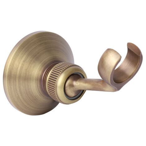 Adjustable Shower Head Holder Bracket with Expansion Screw Base for Home Bathroom (1/5)