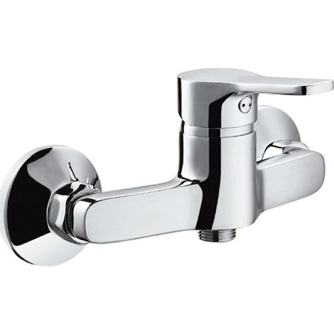 Miscelatore Doccia Esterno OMEGA Attacco 1/2 con Duplex e Set Doccia (1/2)