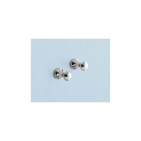 GEDY 21271300100 Percha Cromall 2 Piezas Crom - ref: 21271300100