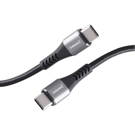 Intenso 7900600 USB Kabel 1 m USB C 480 Gbit/s 60 W Schwarz (1/2)
