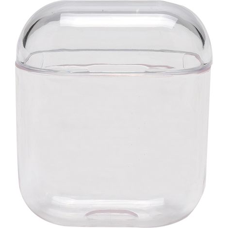 Étui de protection transparent pour boîtier de charge d'écouteurs Bluetooth, compatible iPhone (1/5)