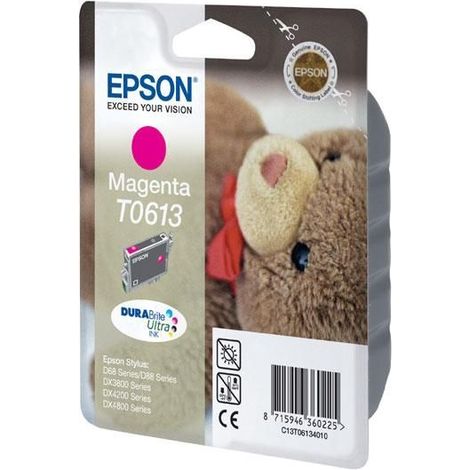 EPSON Tintenpatrone Tintenstrahldrucker Typbezeichnung der Verbrauchsmittelgrupp Ausführung der Farbe: magenta (1/5)