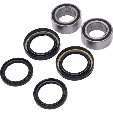 Kit de Roulements et Joints d'essieu de Roue Avant pour Rancher 350 4x4 2000 2010 et Rancher 400 4x4 2000 2010 2 Roulements 4 Joints de Remplacement en Acier (1/5)
