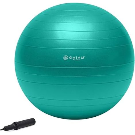 Ballon D Exercice - Ballon D Equilibre 65 Cm - Pour Renforcement Du Core Yoga Pilates Assise Active - Kit Complet Avec Pompe A Air (1/3)