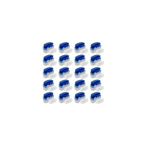 20 conectores de cable de resina rellena de gel 314, accesorios de cable impermeables para exteriores, jardín, robot, coche, cortacésped.