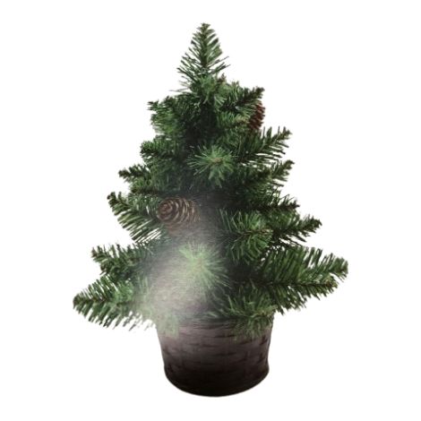 Pinetto c/pigne/cestino 30cm Flora