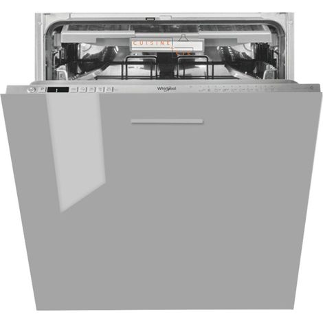 Cuisineandcie – Façade de cuisine pour lave-vaisselle tout intégrable – Eco gris brillant – L 59,6 x H 71,3 cm – Brillance proche du verre