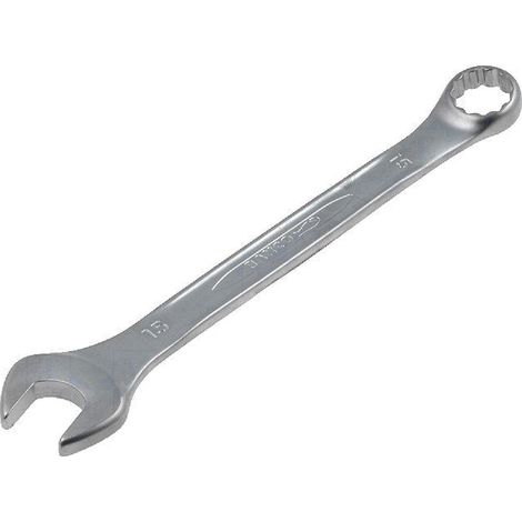 Cle mixte plate oeil - 15 mm 185 mm