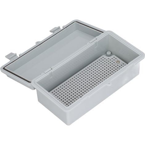 Boîtier de jonction électrique en ABS étanche IP67, 200 x 100 x 70 mm, pour usage extérieur. (1/5)