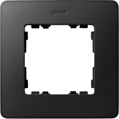 Marco 1 elemento grafito base aluminio SIMON 82 DETAIL 8200610-238
