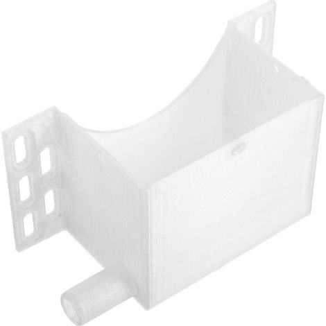 Bac de récupération des condensats pour climatiseur, en plastique blanc, 13,7 x 7 x 6 cm, pour mini-réfrigérateur/climatiseur, usage résidentiel et commercial. (1/5)