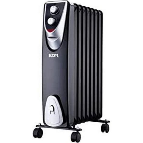 Radiatore EDM Black Edition 1500W Nero Grigio (1/4)