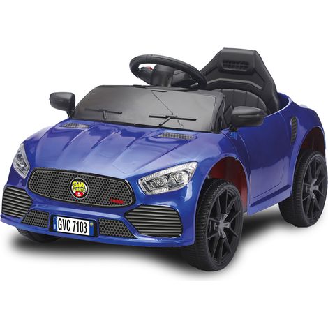Macchina Elettrica per Bambini Deluxe 12V 4,5Ah Blu