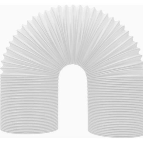 Abluftschlauch für Klimaanlagen, Linksgewinde, kompatibel mit mobilen Klimageräten – Durchmesser 150 mm, Länge 50 cm