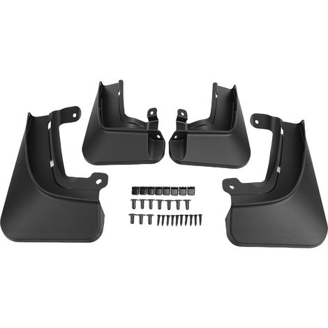 GARRYFIZH Gorges-Boue (Protections contre les Éclaboussures) en ABS Noir Haute Résistance pour Tesla Model X 2022-2026 (1/5)