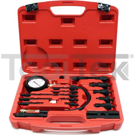 TESTER COMPRESSIONE AUTO E CAMION MOTORI DIESEL TDI/CDI 0-70bar (1/5)