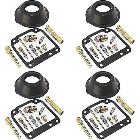 Carburetor Repair Kit Jet Needle Float Valve Pilot Screw Chamber Gasket Diaphragm For Yamaha Xjr400( )