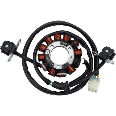 Compatible with Honda CRF450R 2009 four-stroke professional off-road motorcycle magneto stator coil modification and upgrade parts, racing quality reinforcement.--DTEKGAZ
