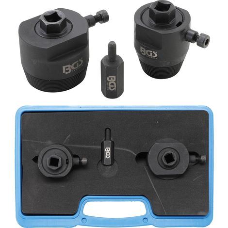 Bgs Technic – Jeu extracteur à joint spi pour vilebrequin et arbre à cames – Extracteur pour joints de 35-64 mm – Perçage central 31,5-54,5 mm (1/6)