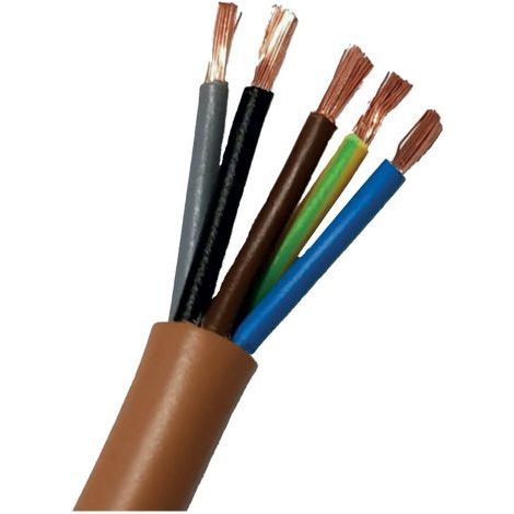 CAVO MULTIPOLARE TIPO 'FS180R18' 5 x 2,5 mmq - pentapolare