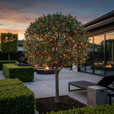 200 LED Solar Multi-Coloured Garden String Lights (1/2)