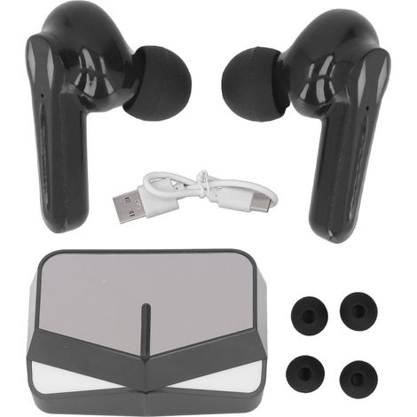 Casque Bluetooth Gaming sans Fil Faible Latence Écouteurs avec Micro Intégré pour Téléphone PC Portable (1/5)