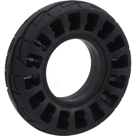 Pneu plein en caoutchouc antidérapant et antichoc 200x50 pour trottinette électrique, roue pleine alvéolée de rechange (1/5)